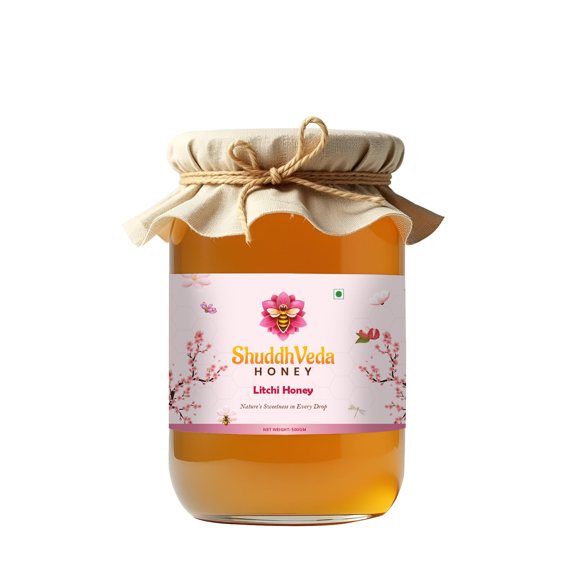 Litchi Honey Jar