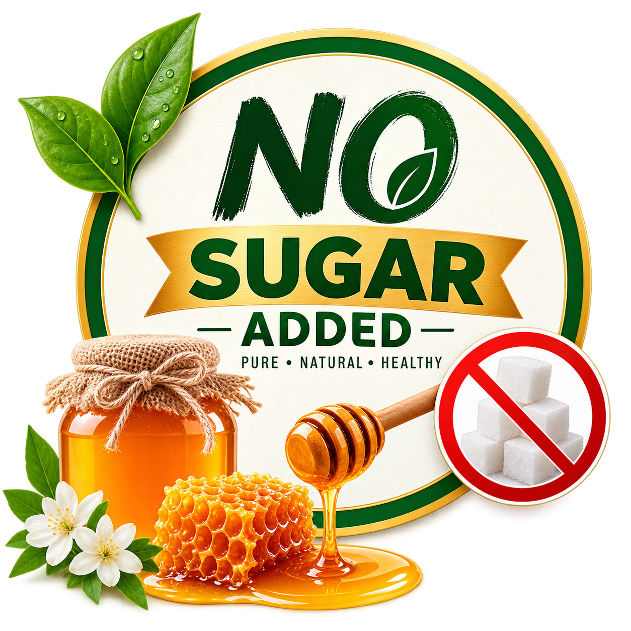 NO ADDED SUGAR